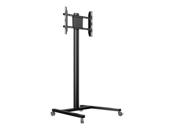 Multibrackets M Display Stand 180 Single - Stativ - for flatpanel - aluminium, stål - svart - skjermstørrelse: 32"-63" - monteringsgrensesnitt: innti