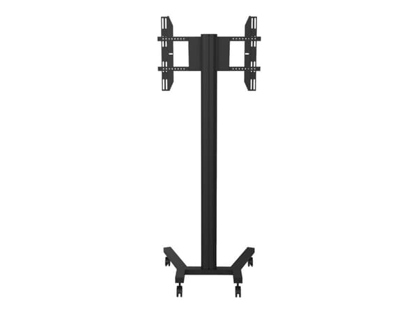 Multibrackets M Display Stand 180 Single - Stativ - for flatpanel - aluminium, stål - svart - skjermstørrelse: 32"-63" - monteringsgrensesnitt: innti