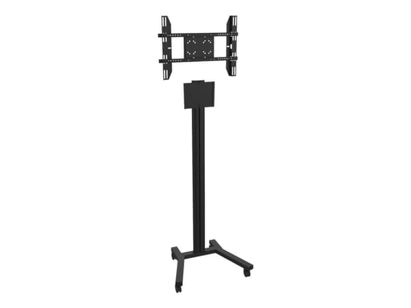 Multibrackets M Display Stand 180 Single - Stativ - for flatpanel - aluminium, stål - svart - skjermstørrelse: 32"-63" - monteringsgrensesnitt: innti