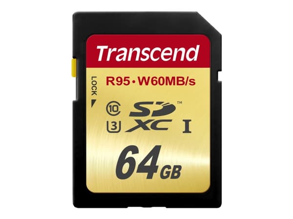 Transcend Ultimate - Flashminnekort - 64 GB - UHS Class 3 - SDXC UHS-I