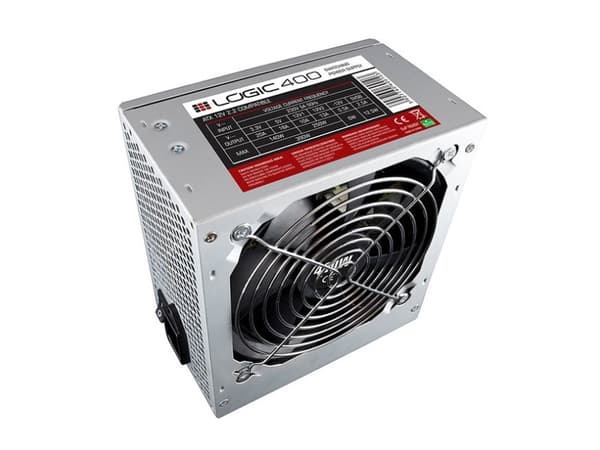 ModeCom Logic 400 - Strømforsyning (intern) - ATX12V 2.2 - AC 230 V - 400 watt - PFC