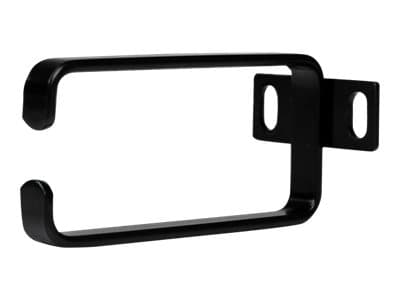 StarTech.com 1U Vertical 1.8 x 3.9in Server Rack Cable Management D-Ring Hook w/ Flexible Opening - Network Rack-Mount Cord Organizer Ring (CMHOOK1UN