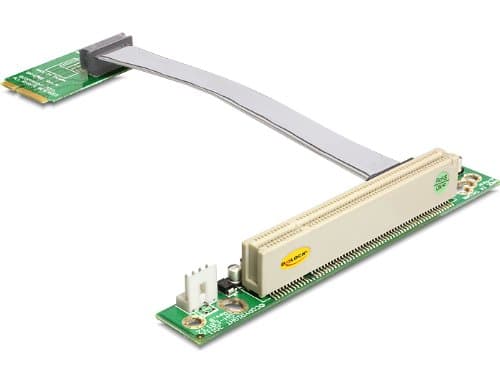 Delock Riser Card Mini PCI Express > PCI 32 Bit / 5 V left insertion - Stigekort