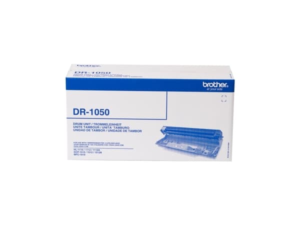 Brother DR-1050, Alkuperäinen, Brother, HL-1110, HL-1112, HL-1210W, HL-1212W, DCP-1510, DCP-1512, DCP-1610W, DCP-1612W, MFC-1810, MFC-1910W, 1 kpl, 1
