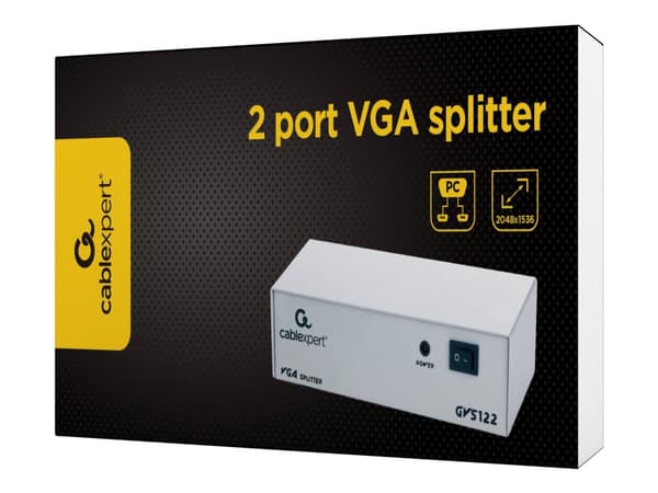 Gembird GVS122 - Videosplitter - stasjonær