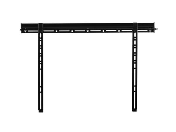 B-TECH Ventry Universal BTV520/B - Monteringssett (veggmontering) - Low Profile Mount - for flatpanel - svart - skjermstørrelse: inntil 63" - monteri