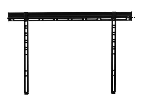 B-TECH Ventry Universal BTV520/B - Monteringssett (veggmontering) - Low Profile Mount - for flatpanel - svart - skjermstørrelse: inntil 63" - monteri Sort