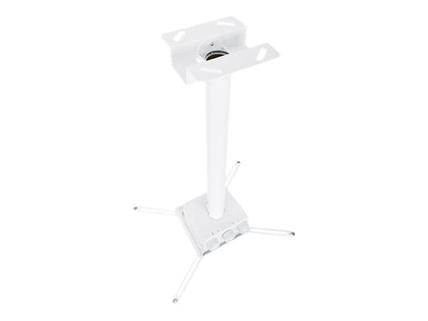 Multibrackets M Universal Ceilingmount - Monteringssett (takmontering, monteringsarm) - for projektor - hvit - takmonterbar
