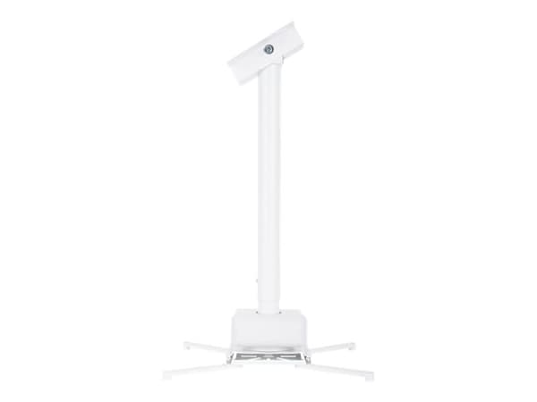 Multibrackets M Universal Ceilingmount - Monteringssett (takmontering, monteringsarm) - for projektor - hvit - takmonterbar