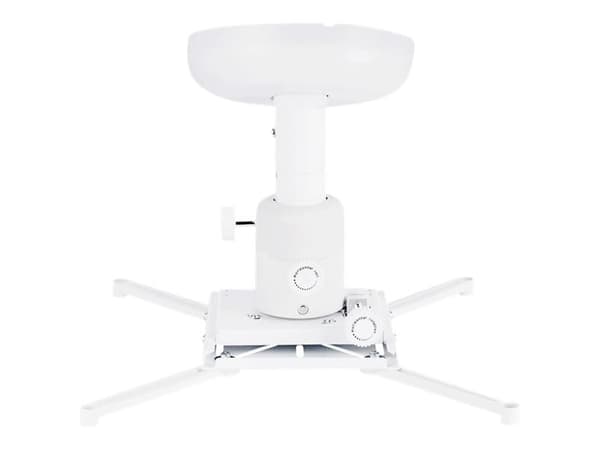 Multibrackets M Universal Ceilingmount - Monteringssett (takmontering, monteringsarm) - for projektor - hvit - takmonterbar