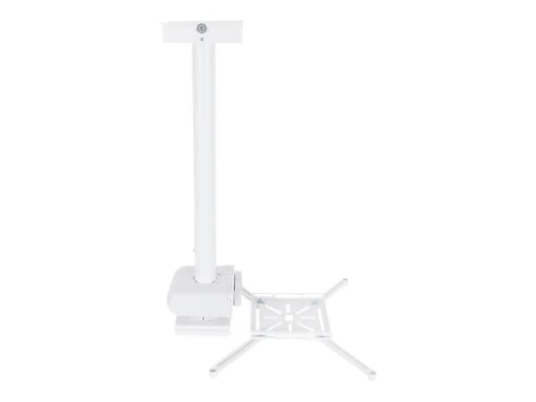 Multibrackets M Universal Ceilingmount - Monteringssett (takmontering, monteringsarm) - for projektor - hvit - takmonterbar