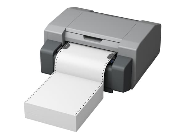 Epson GP-C831 - Etikettskriver - farge - ink-jet - 241 mm (bredde) - 5760 x 1440 dpi - inntil 92 mm/sek - parallell, LAN, USB-vert Grå
