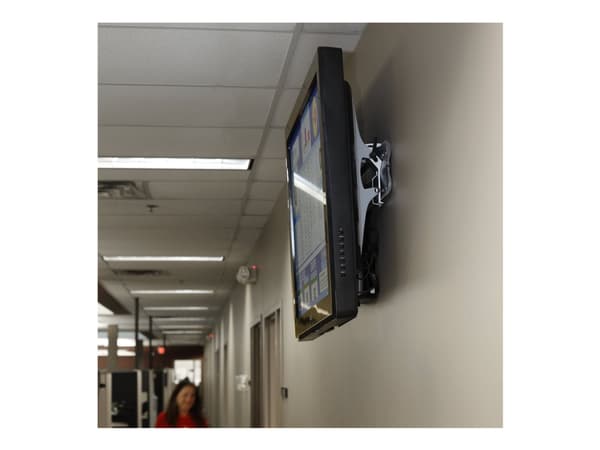 Ergotron TM Tilting Wall Mount - Monteringssats (väggplatta, fästanordningar, 2 konsoler) - Konstant kraftteknik - för platt panel - stål, formpressa