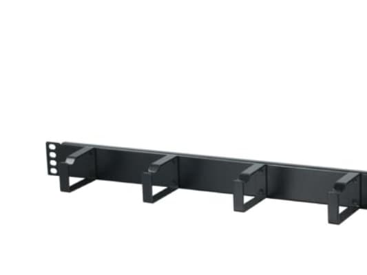 19" cabling panel 1U, 4 brackets
