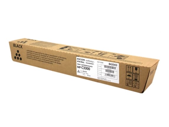 Ricoh 842043, 20000 sivua, Musta, 1 kpl