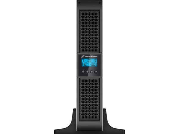 PowerWalker VFI 1000RT LCD, Dobbeltkonvertering (Online), 1 kVA, 900 W, 120 V, 276 V, 45/66 Hz