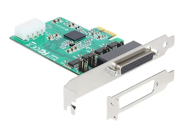 Delock PCI Express Card > 4 x Serial RS-232 - Seriell adapter - PCIe - RS-232 x 4
