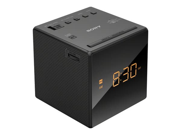 Sony ICF-C1 - Klockradio - 100 mW - svart