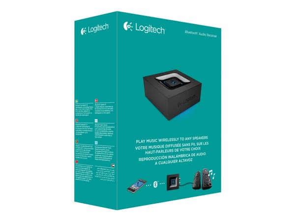 Logitech Bluetooth Audio Adapter - Trådlös Bluetooth-ljudmottagare