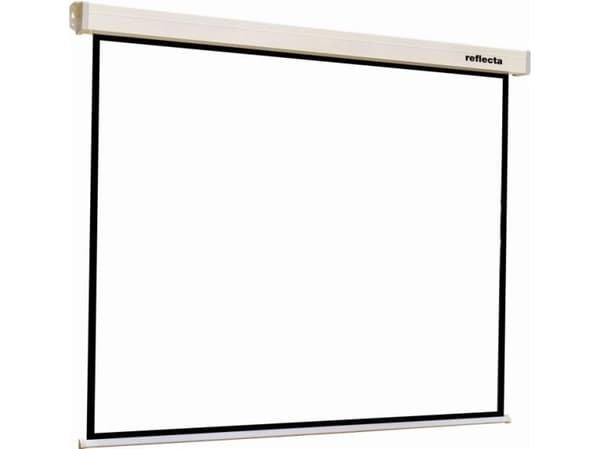 Reflecta CrystalLine Motor LUX - Projeksjonsskjerm - takmonterbar, veggmonterbar - motorisert - 132" (335 cm) - 16:9 - Matte White