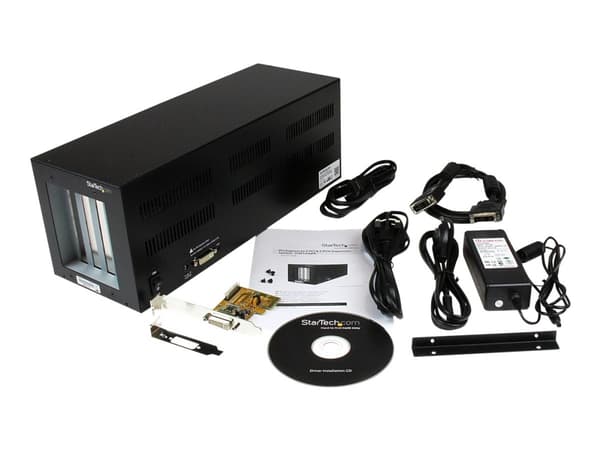 StarTech.com PCI Express to 2 PCI &amp; 2 PCIe Expansion Enclosure System - Full Length (PEX2PCIE4L) - Busudvidelse til system - for P/N: SVA12M5NA