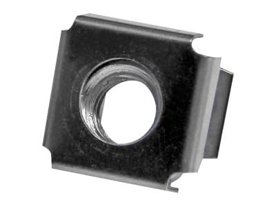 StarTech.com 50 Pkg M6 Cage Nuts for Server Rack Cabinet - Rack nuts (pack of 50) - CABCAGENUTS6 - Blokkeringsmutre for stativ (en pakke 50) - for P/