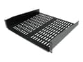 Miniatyrbild 4 av 5: StarTech.com 2U serverrackhylla - Universell ventilerad fribärande serverhylla med rackfäste för 19-tums nätverksutrustning i rack och skåp - Kraftig