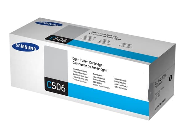 Samsung CLT-C506L - Cyan - original - tonerpatron - for CLP-680DW, 680ND; CLX-6260FD, 6260FR, 6260FW, 6260ND