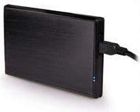 NATEC Rhino, HDD-kabinett, 2.5", Serial ATA II, USB-tilkobling, Sort
