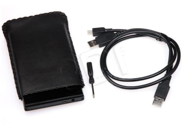 NATEC Rhino, HDD-kabinett, 2.5", Serial ATA II, USB-tilkobling, Sort