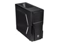 Miniatyrbild 1 av 5: Thermaltake Versa H21 - Tower - ATX - ingen strömförsörjning (PS/2) - svart - USB/ljud