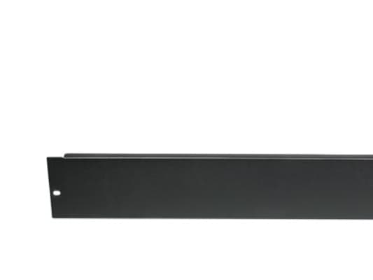 Toten 19-TP02 2U peitelevy, 19", musta