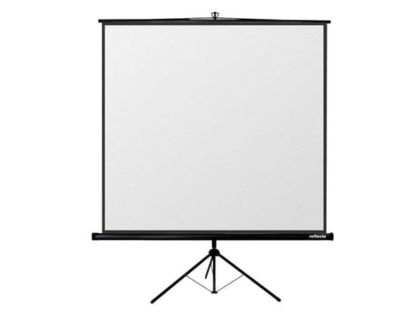 Reflecta CrystalLine Tripod - Projektorduk med stativ - 100" (254 cm) - 1:1 - Mattvit