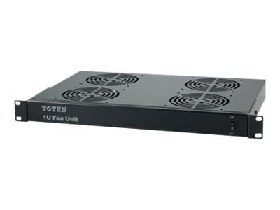 DELTACO 19-FT1U4 - Systemviftebrett - med 4 kjølevifter - AC 230 V - 1U - 19"