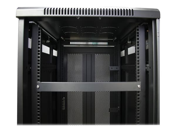 StarTech.com 1U Blanking Panel - Metal Rack Mount Filler Panel - for 19in Server Rack Enclosure or Cabinet - Steel - Black (BLANKB1) - Täckpanel - sv