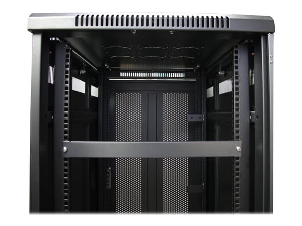 StarTech.com 1U Blanking Panel - Metal Rack Mount Filler Panel - for 19in Server Rack Enclosure or Cabinet - Steel - Black (BLANKB1) - Täckpanel - sv