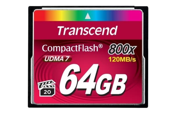 Transcend - Flashminnekort - 64 GB - 800x - CompactFlash