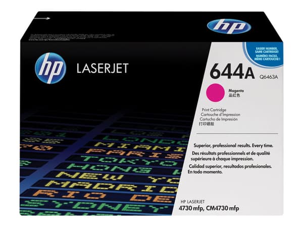 HP 644A Magenta Original LaserJet Toner Cartridge, 12000 sivua, Magenta, 1 kpl