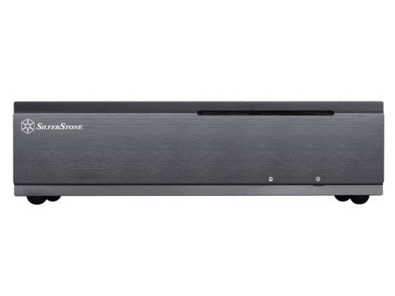 SilverStone MILO ML06 - SFF - mini ITX - ingen strömförsörjning (SFX12V) - svart - USB/ljud
