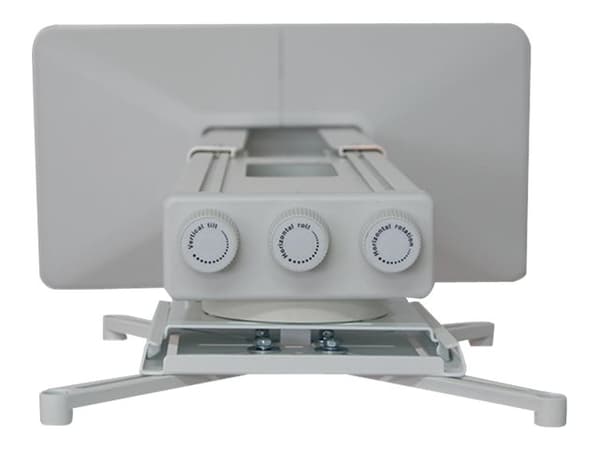 Multibrackets 0339, Seinä, 25 kg, Valkoinen, -5 - 5°, 61,5 cm, 131 cm