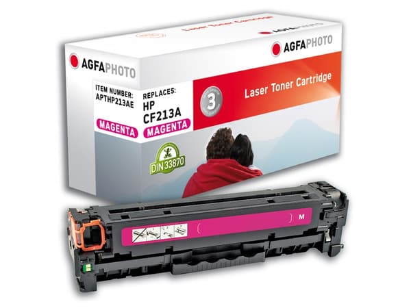 AgfaPhoto - Magenta - kompatibel - tonerkassett - för Canon i-SENSYS LBP7110, MF623, MF628, MF8230, MF8280; HP LaserJet Pro 200 M251, MFP M276