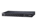 Miniatyrbilde 2 av 5: ATEN PE8108 - Strømfordelerenhet (kan monteres i rack) - 2.4 kW - Ethernet 10/100 - inngang: IEC 60320 C14 - utgangskontakter: 8