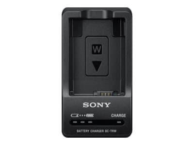 Sony BC-TRW - Batteriladdare - 1 x batterier laddas - 400 mA - för Cyber-shot DSC-RX10; a NEX 3NL, 3NY, 5RL, 5RY, 5T, 5TY; a VLOGCAM ZV-E10; a3000; a