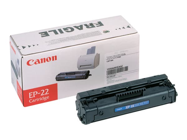 Canon EP-22 - Svart - original - tonerpatron - for Laser Shot LBP-1120; LBP-1110, 1110 Premium, 1110SE, 1120, 250, 350, 5585, 800, 810