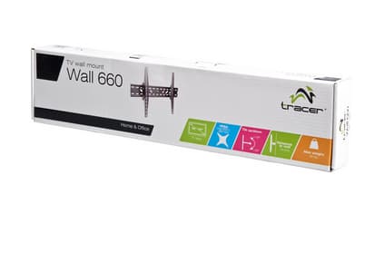 Tracer TRAUCH42524, 81,3 cm (32"), 152,4 cm (60"), 600 x 400 mm, 600 x 400 mm, -10 - 15°, Musta