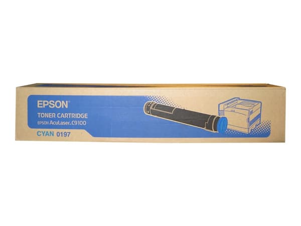 Epson - Cyan - original - tonerkassett - för AcuLaser C9100, C9100B, C9100DT, C9100PS