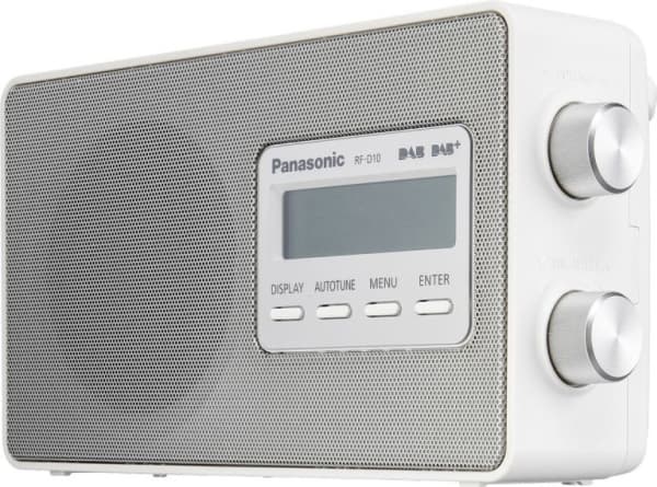 Panasonic-RF-D10EG - Bærbar DAB-radio - 2 watt - hvit
