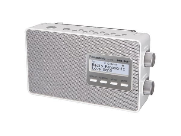 Panasonic-RF-D10EG - Bærbar DAB-radio - 2 watt - hvit