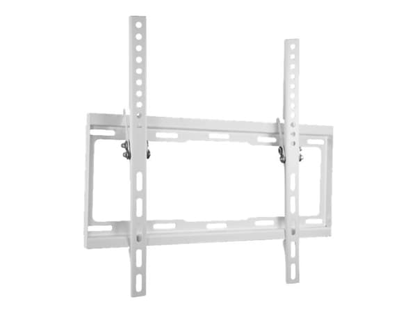 DELTACO ARM-521 - Monteringssats (väggfäste) - för platt panel - vit - skärmstorlek: 32"-55" - väggmonterbar Vit