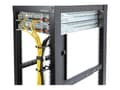 Miniatyrbilde 4 av 5: StarTech.com 1U Vertical 2.2 x 3.9in Server Rack Cable Management D-Ring Hook w/ Flexible Opening - Network Rack-Mount Cord Organizer Ring (CMHOOK1U)